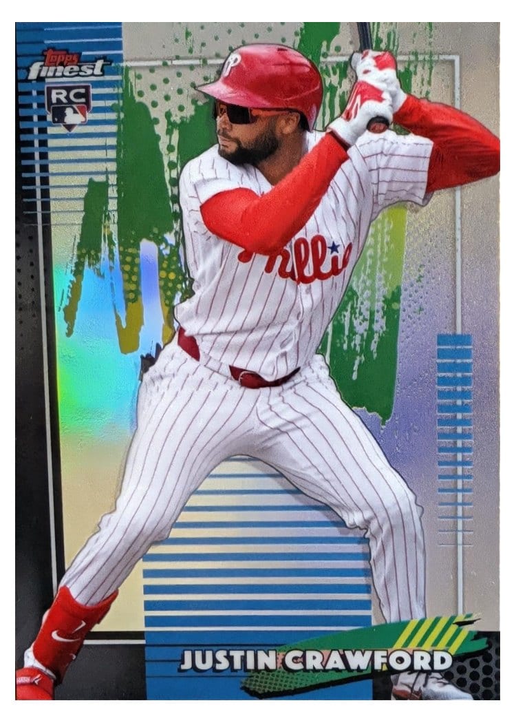 2026 Topps Finest Justin Crawford #9 card