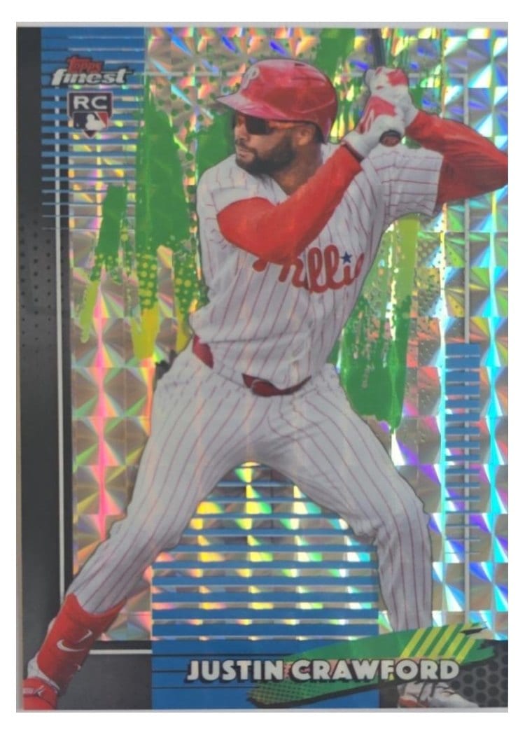 2026 Topps Finest Justin Crawford #9 card