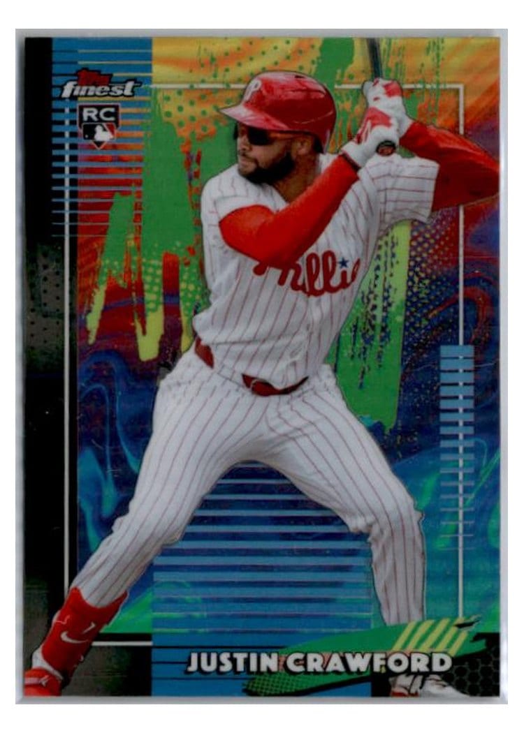 2026 Topps Finest Justin Crawford #9 card