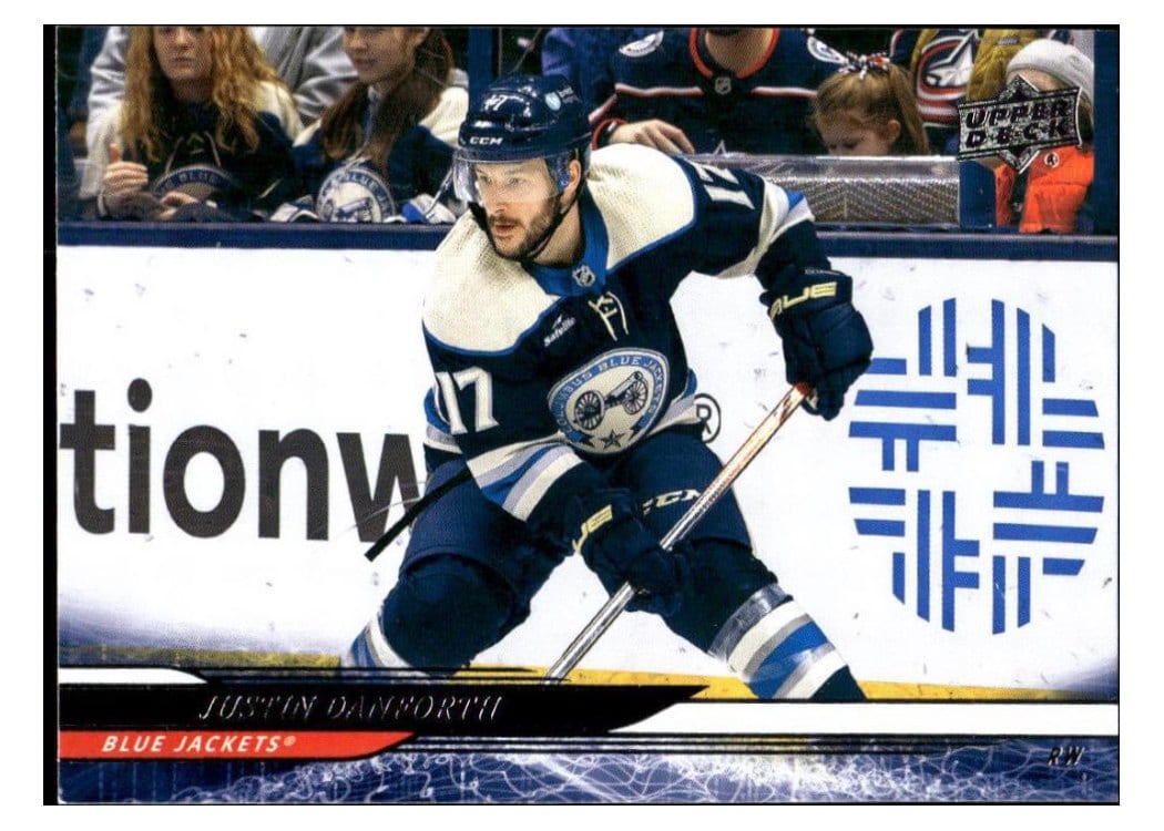 2024-25 Upper Deck Base Set Justin Danforth #292 card