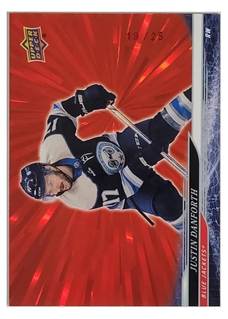 2024-25 Upper Deck Base Set Justin Danforth #292 card