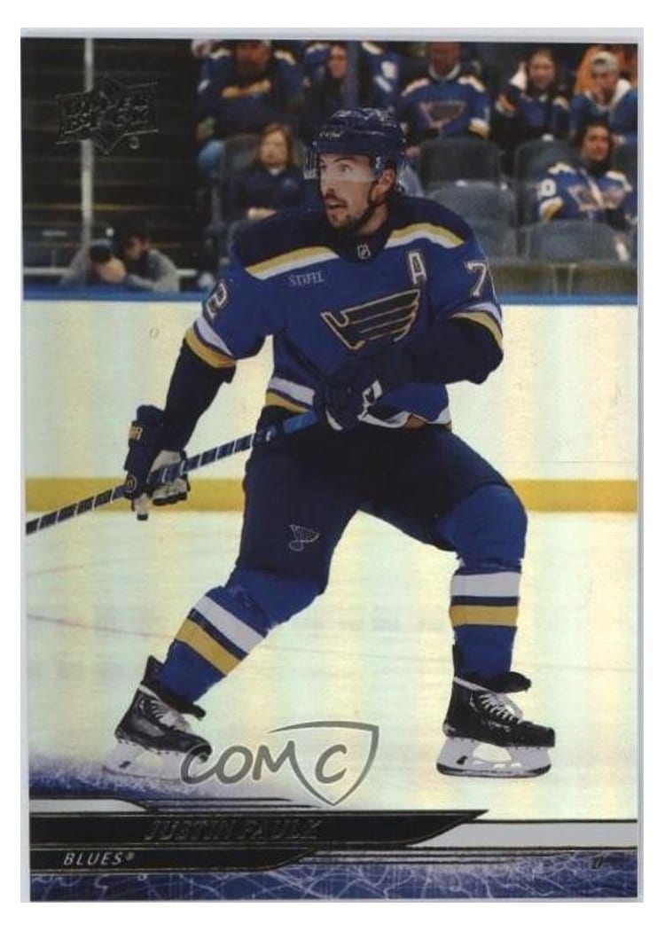 2024-25 Upper Deck Base Set Justin Faulk #612 card