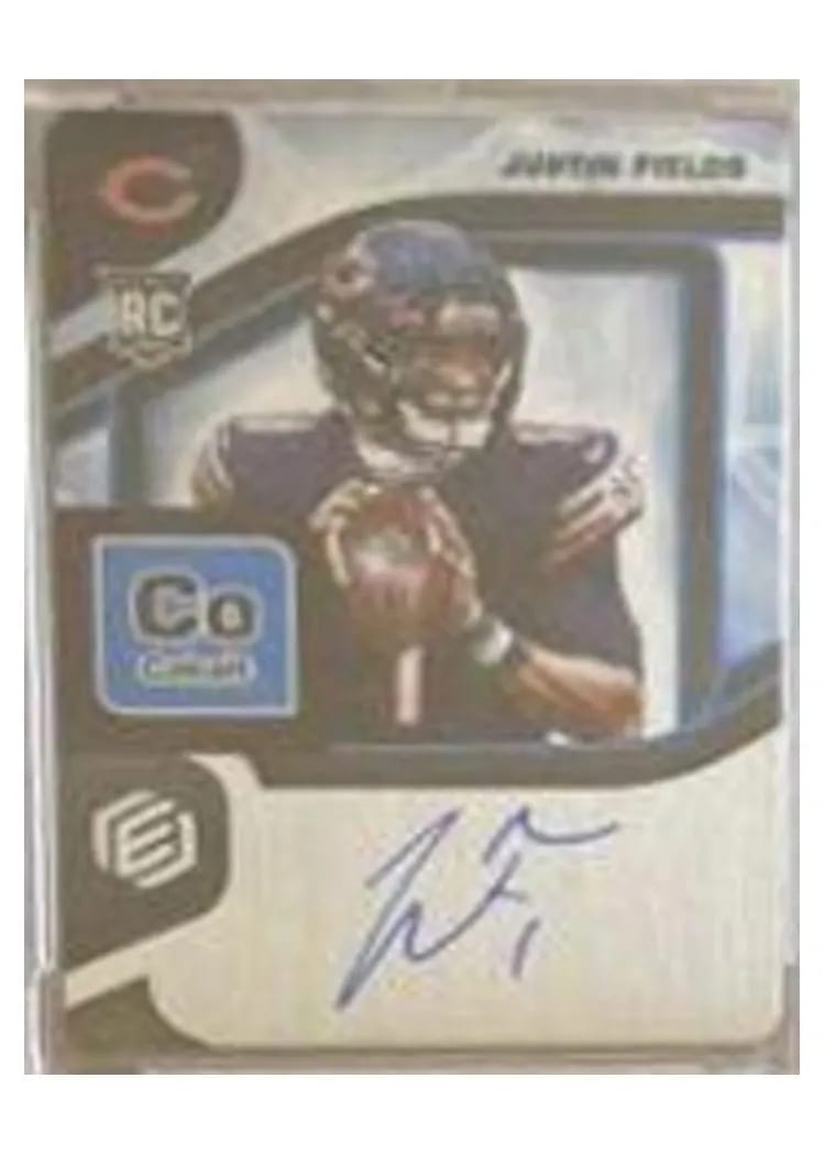 2021 Panini Elements Justin Fields #121 card