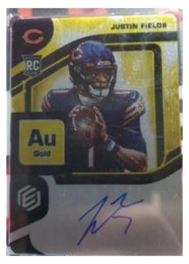 2021 Panini Elements Justin Fields #121 card