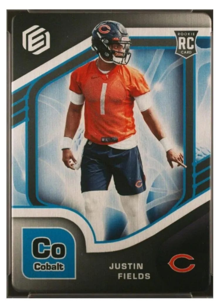2021 Panini Elements Justin Fields #79 card