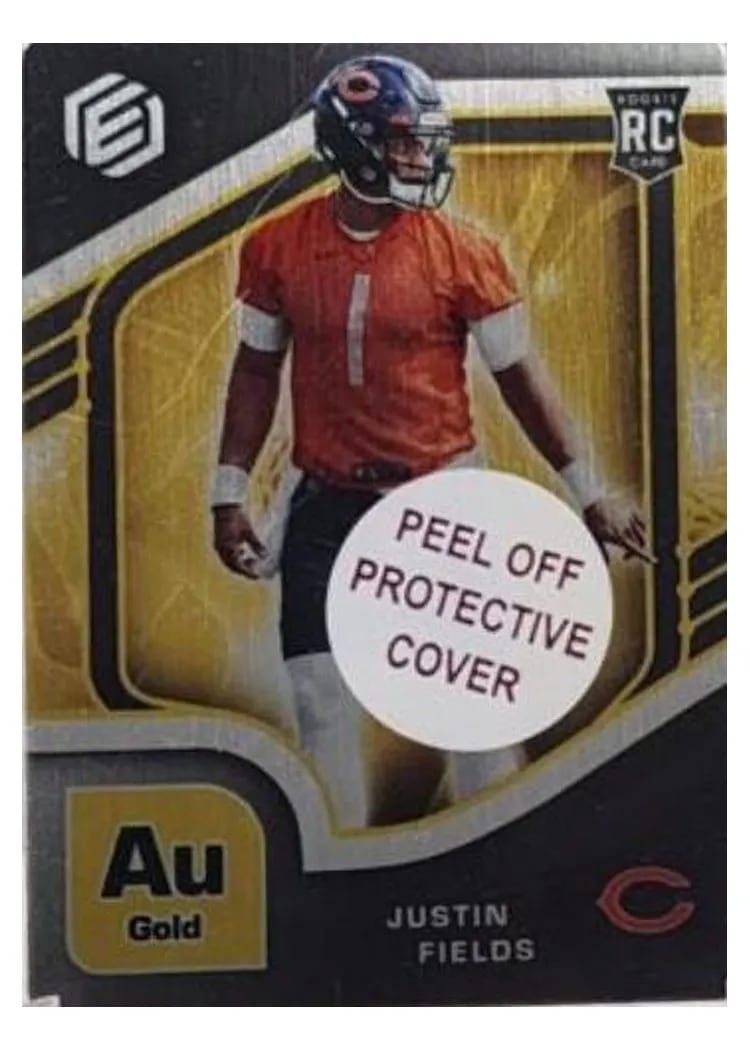 2021 Panini Elements Justin Fields #79 card