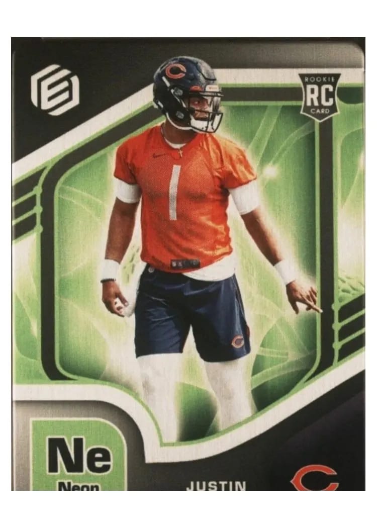 2021 Panini Elements Justin Fields #79 card