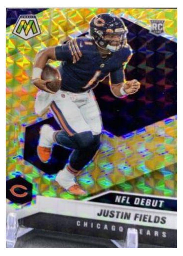 2021 Panini Mosaic Justin Fields #242 card