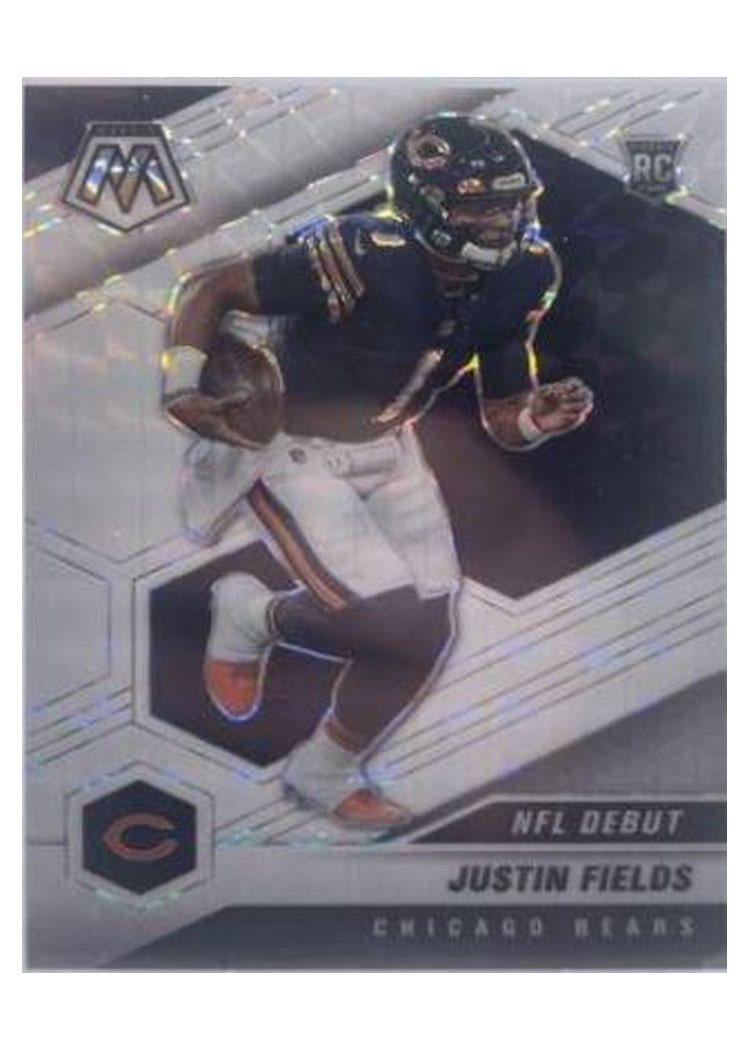 2021 Panini Mosaic Justin Fields #242 card