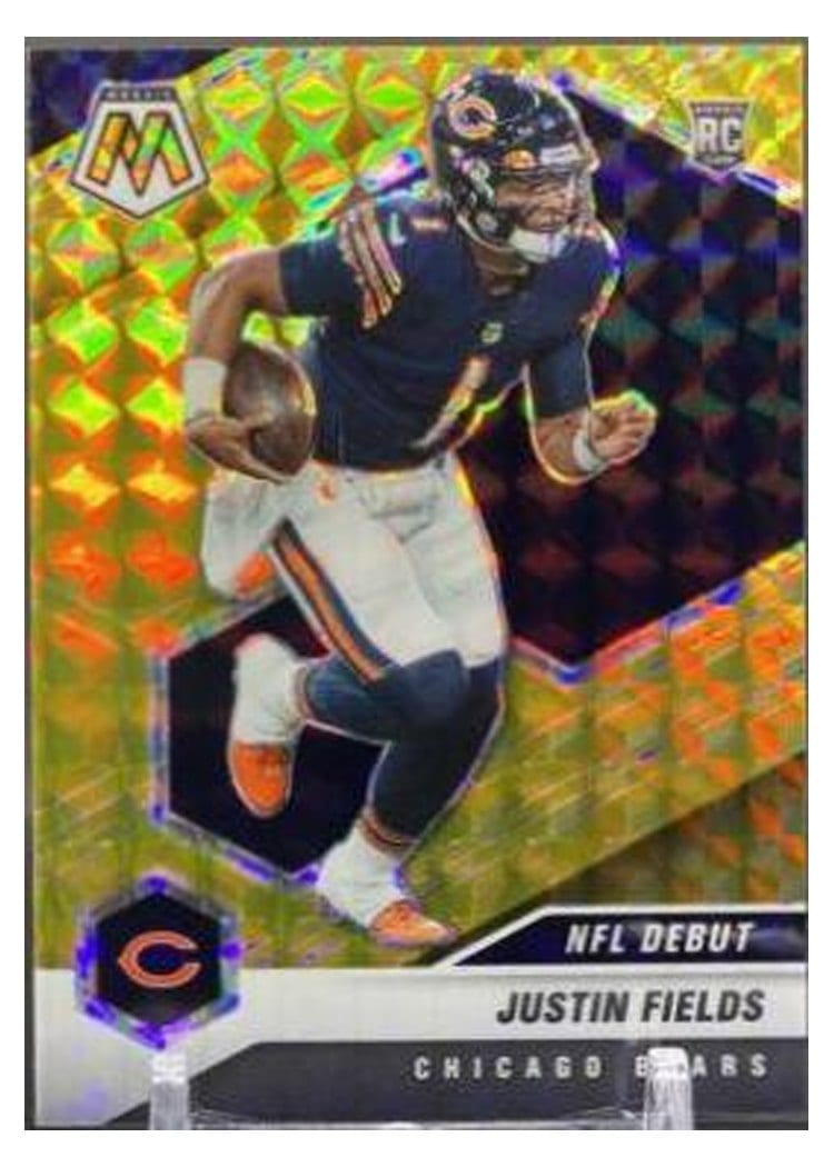 2021 Panini Mosaic Justin Fields #242 card