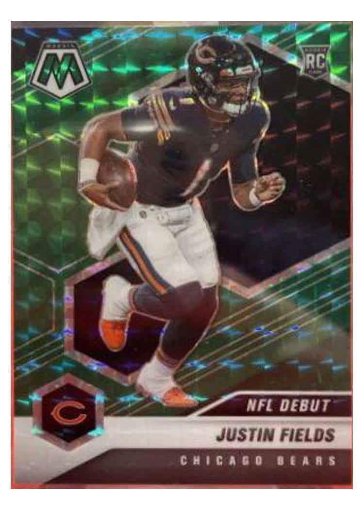 2021 Panini Mosaic Justin Fields #242 card