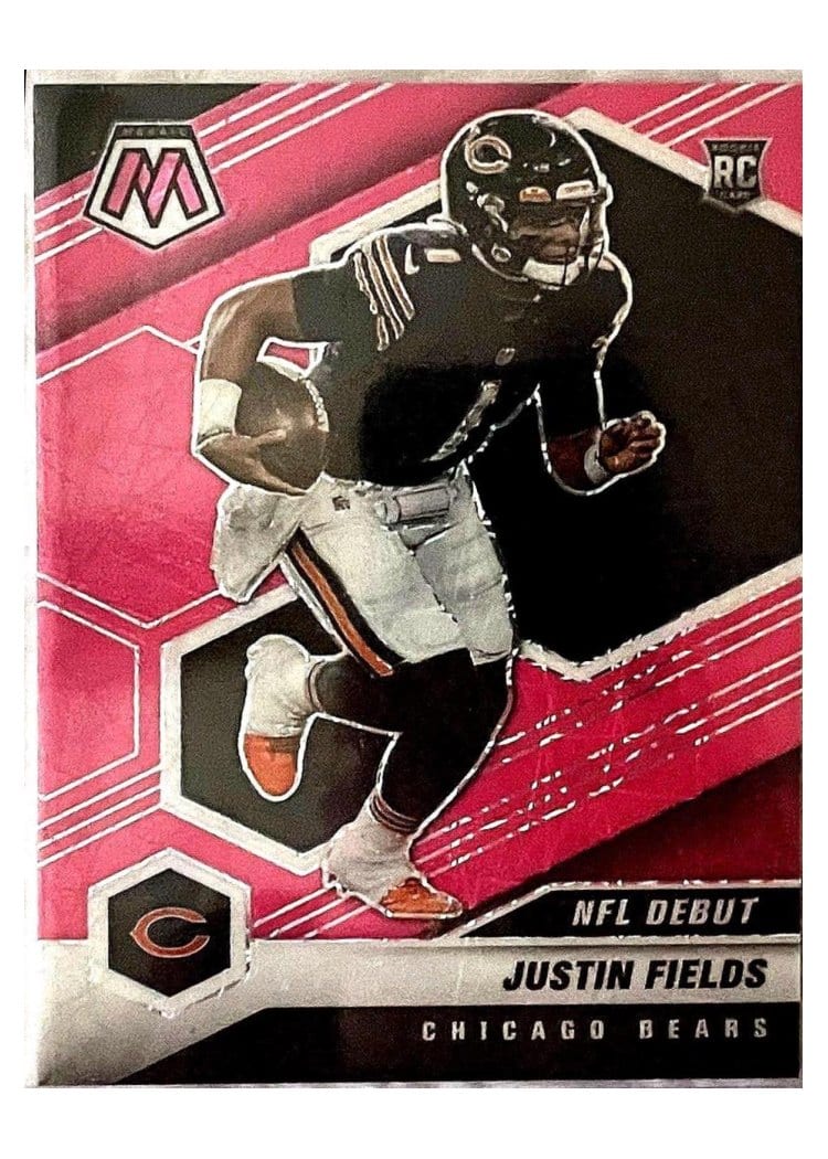2021 Panini Mosaic Justin Fields #242 card