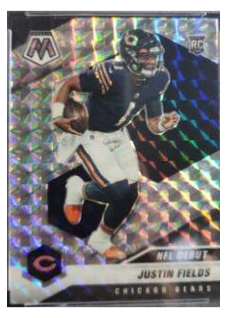 2021 Panini Mosaic Justin Fields #242 card