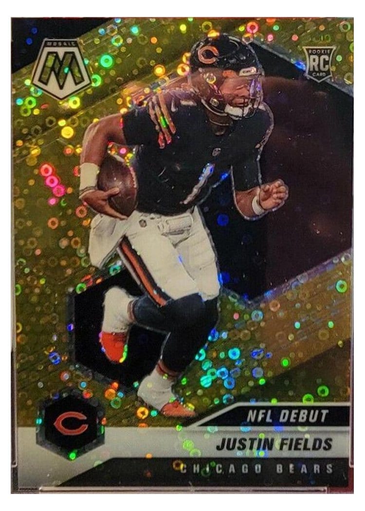 2021 Panini Mosaic Justin Fields #242 card