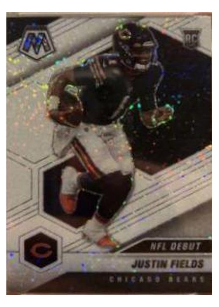 2021 Panini Mosaic Justin Fields #242 card