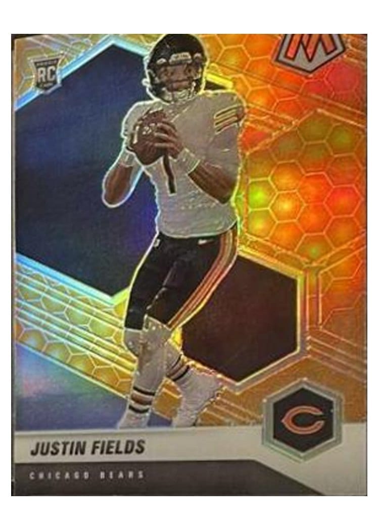 2021 Panini Mosaic Justin Fields #304 card