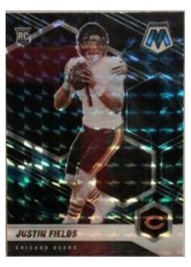 2021 Panini Mosaic Justin Fields #304 card