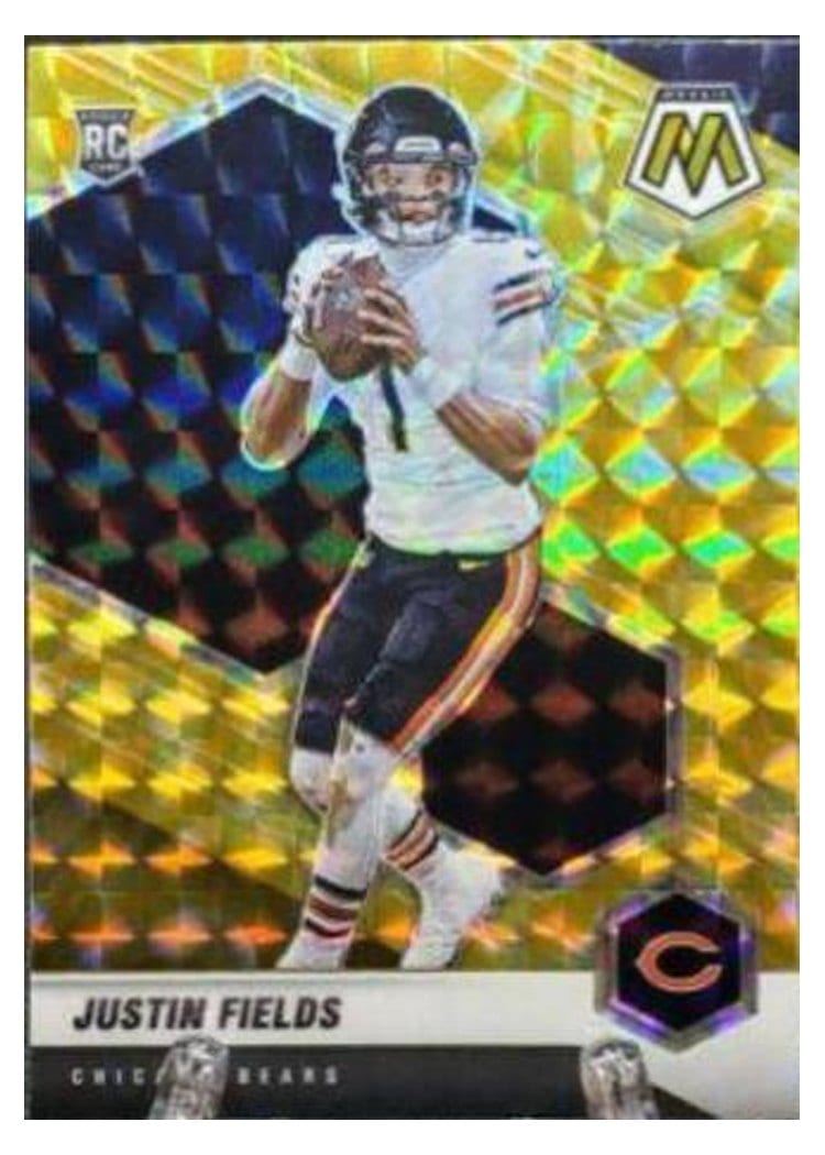 2021 Panini Mosaic Justin Fields #304 card