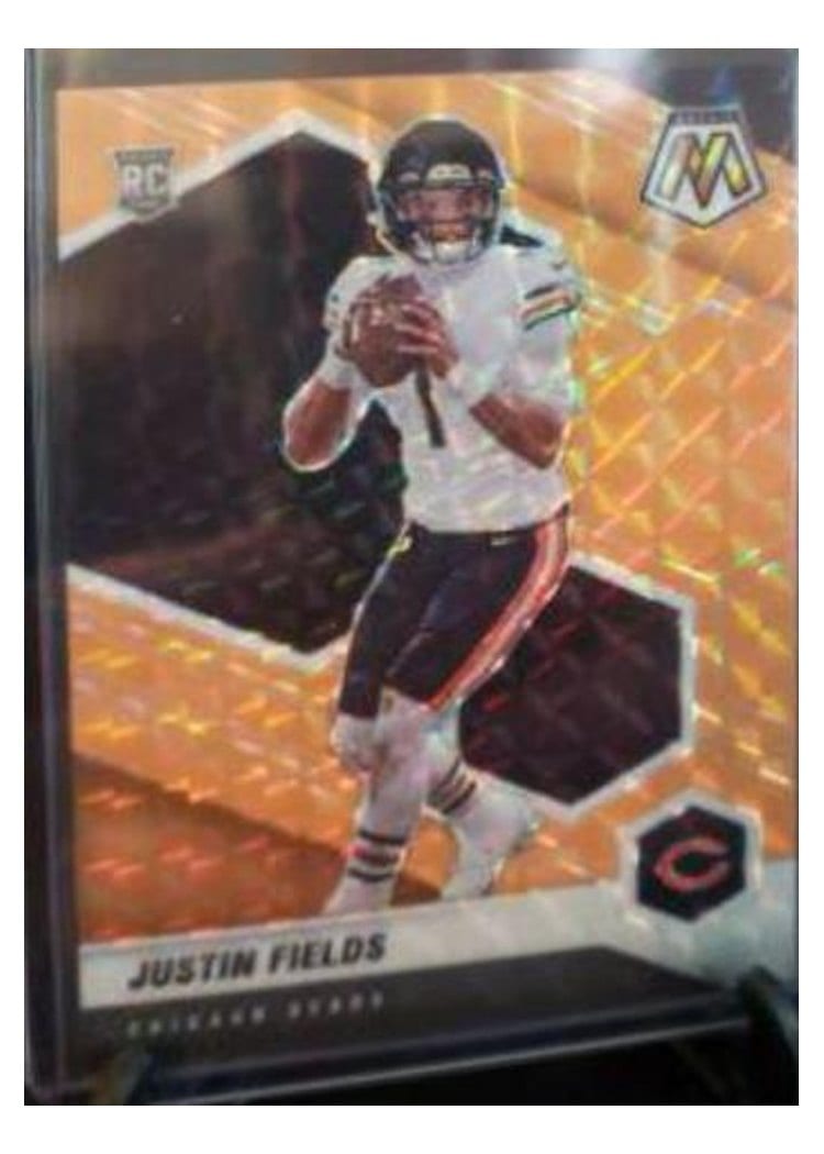 2021 Panini Mosaic Justin Fields #304 card