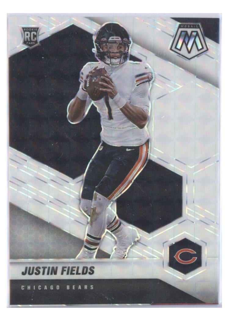 2021 Panini Mosaic Justin Fields #304 card