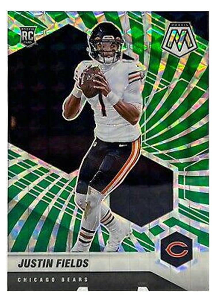 2021 Panini Mosaic Justin Fields #304 card