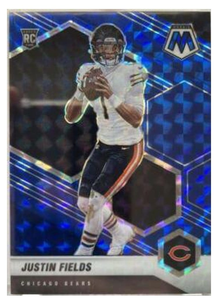 2021 Panini Mosaic Justin Fields #304 card