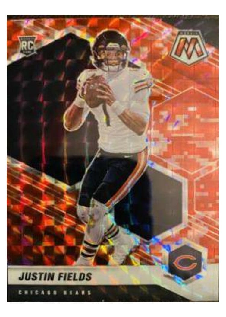 2021 Panini Mosaic Justin Fields #304 card