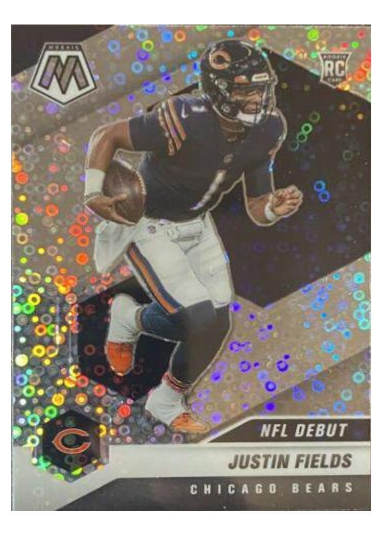 2021 Panini Mosaic Justin Fields #304 card