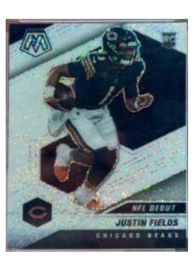 2021 Panini Mosaic Justin Fields #304 card