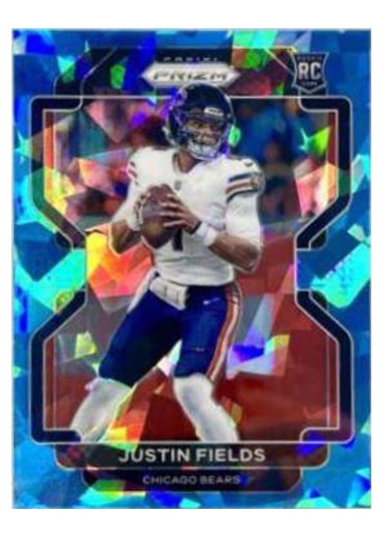 2021 Panini Prizm Base Set Justin Fields #334 card