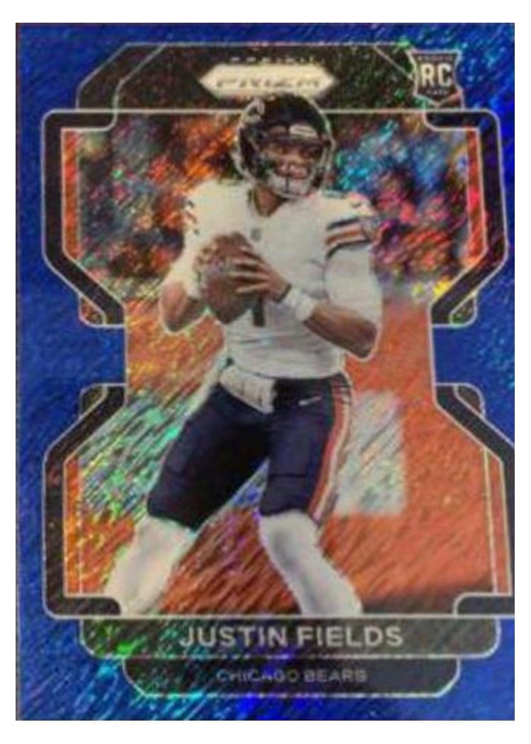2021 Panini Prizm Base Set Justin Fields #334 card