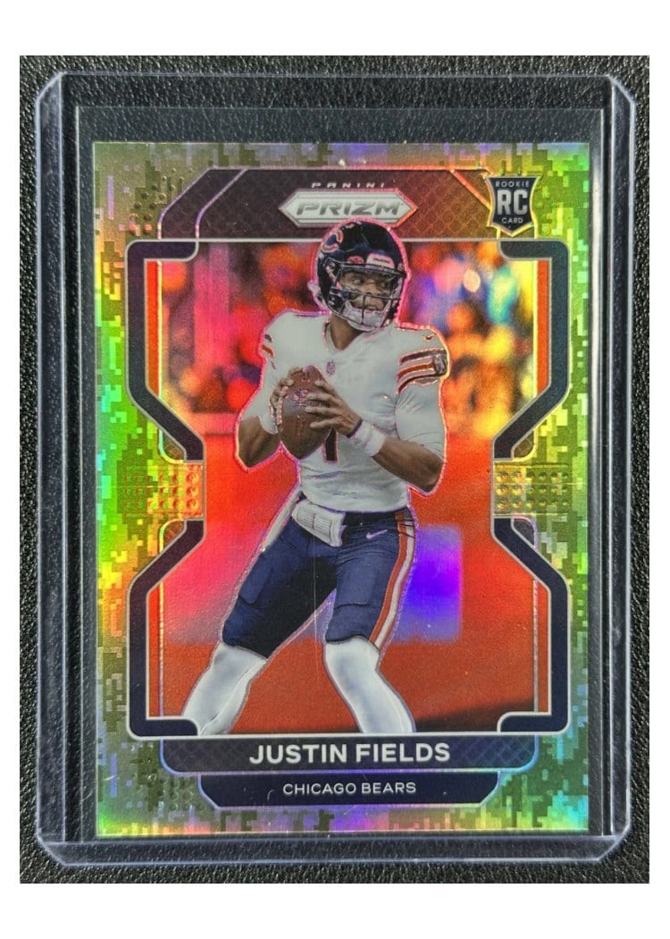 2021 Panini Prizm Base Set Justin Fields #334 card
