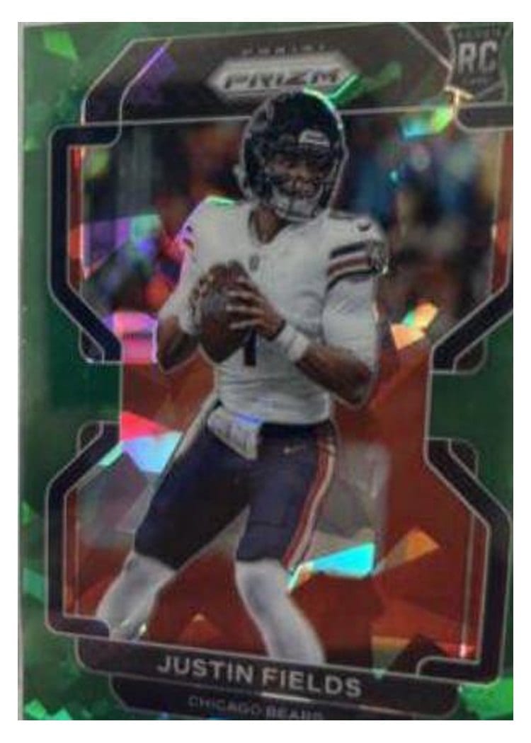 2021 Panini Prizm Base Set Justin Fields #334 card