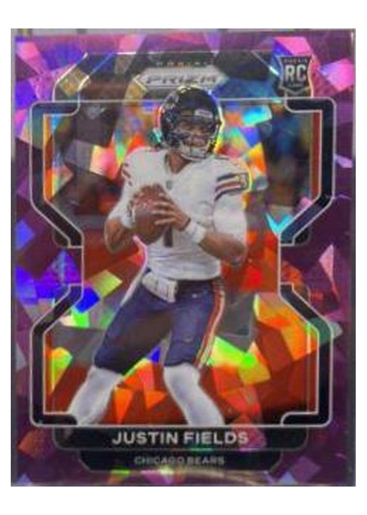 2021 Panini Prizm Base Set Justin Fields #334 card