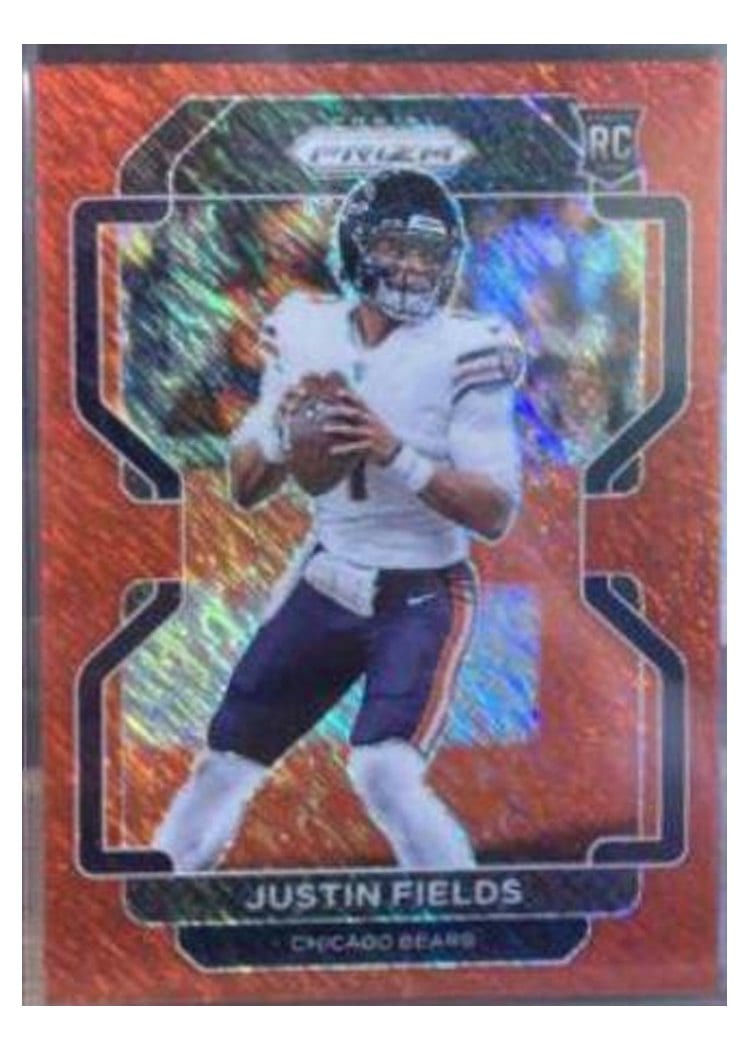 2021 Panini Prizm Base Set Justin Fields #334 card