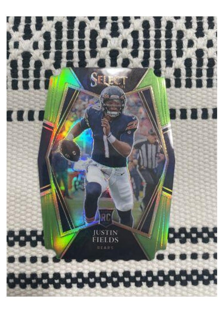 2021 Panini Select Base Set Justin Fields #150 card