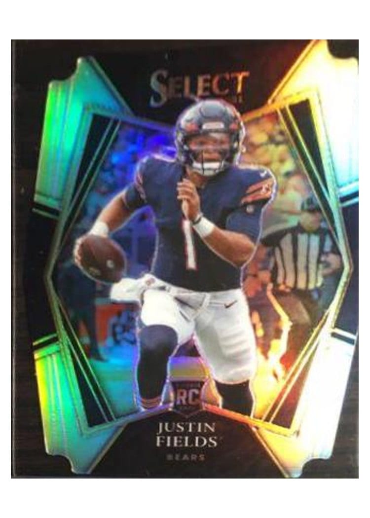 2021 Panini Select Base Set Justin Fields #150 card