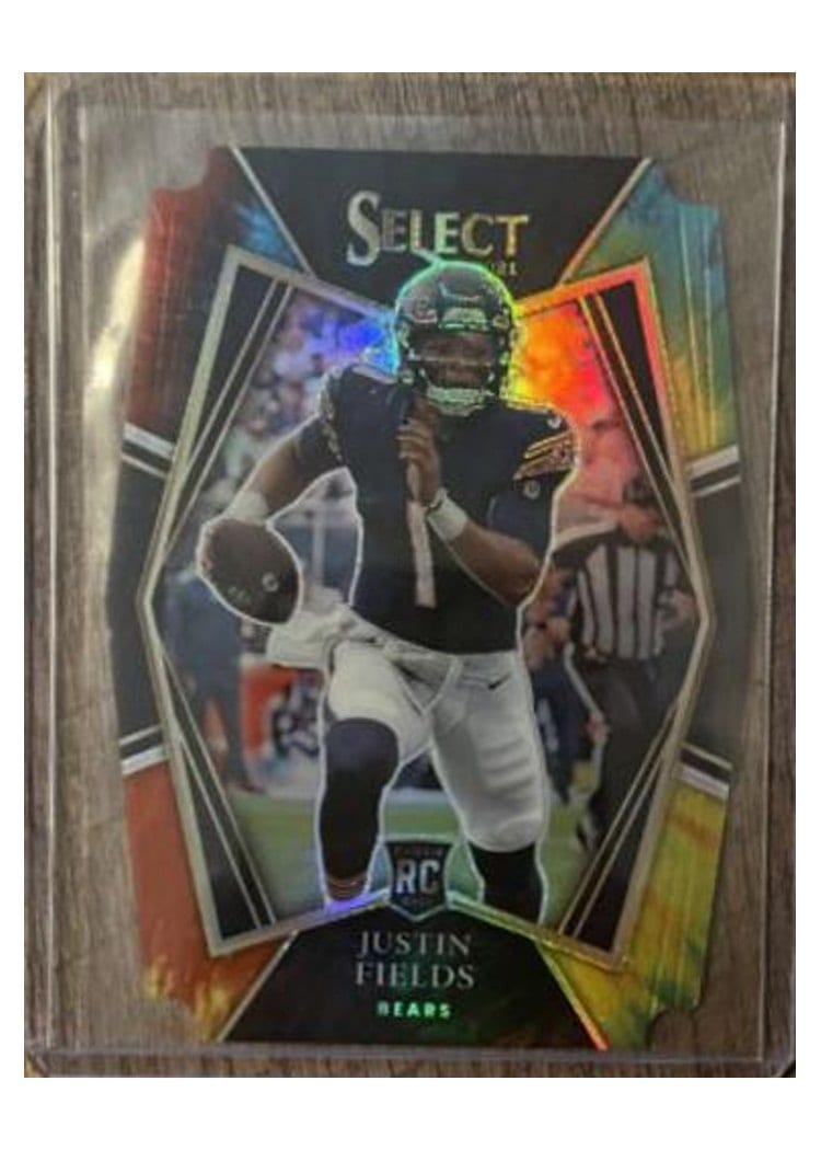 2021 Panini Select Base Set Justin Fields #150 card