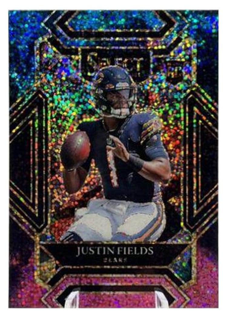 2021 Panini Select Base Set Justin Fields #250 card