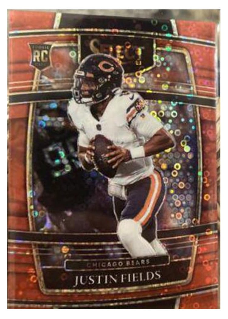 2021 Panini Select Base Set Justin Fields #250 card