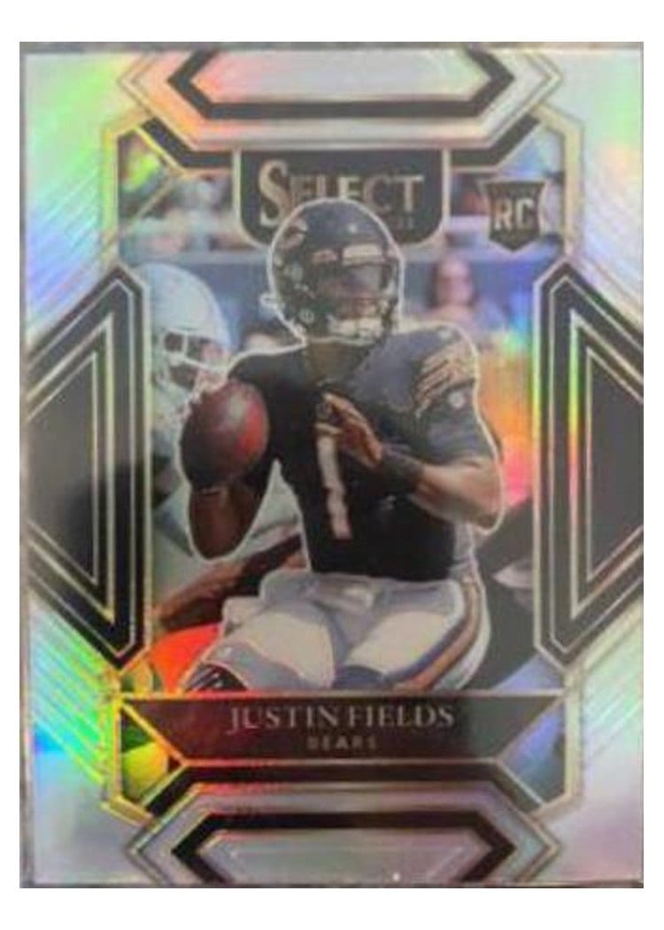 2021 Panini Select Base Set Justin Fields #250 card