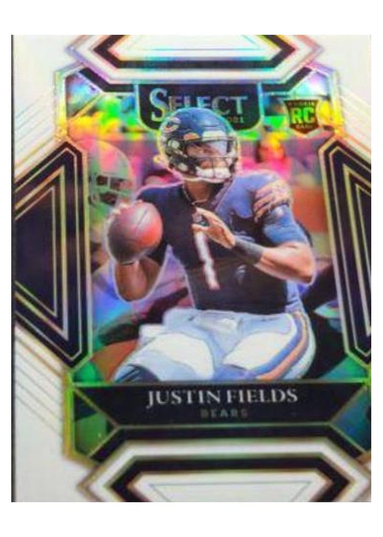 2021 Panini Select Base Set Justin Fields #250 card