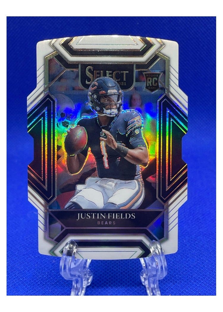 2021 Panini Select Base Set Justin Fields #250 card