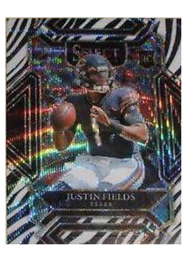 2021 Panini Select Base Set Justin Fields #250 card