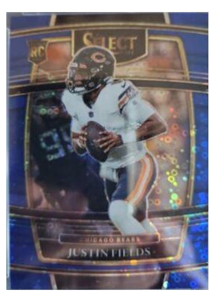 2021 Panini Select Base Set Justin Fields #50 card