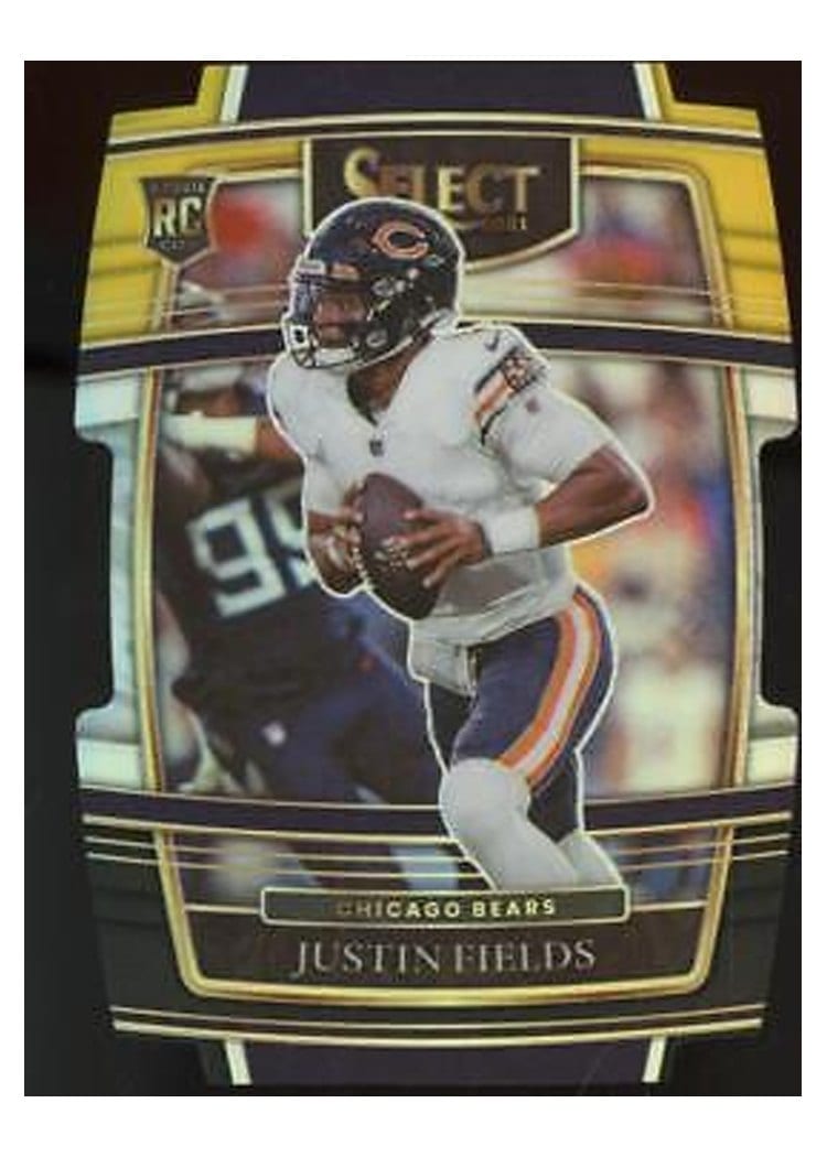 2021 Panini Select Base Set Justin Fields #50 card