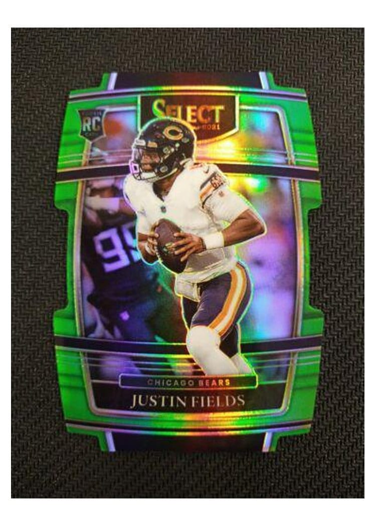 2021 Panini Select Base Set Justin Fields #50 card