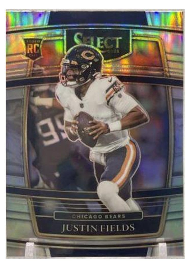 2021 Panini Select Base Set Justin Fields #50 card