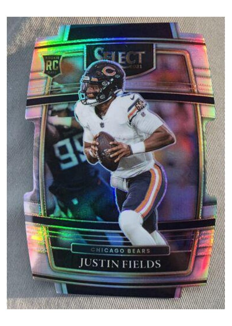 2021 Panini Select Base Set Justin Fields #50 card