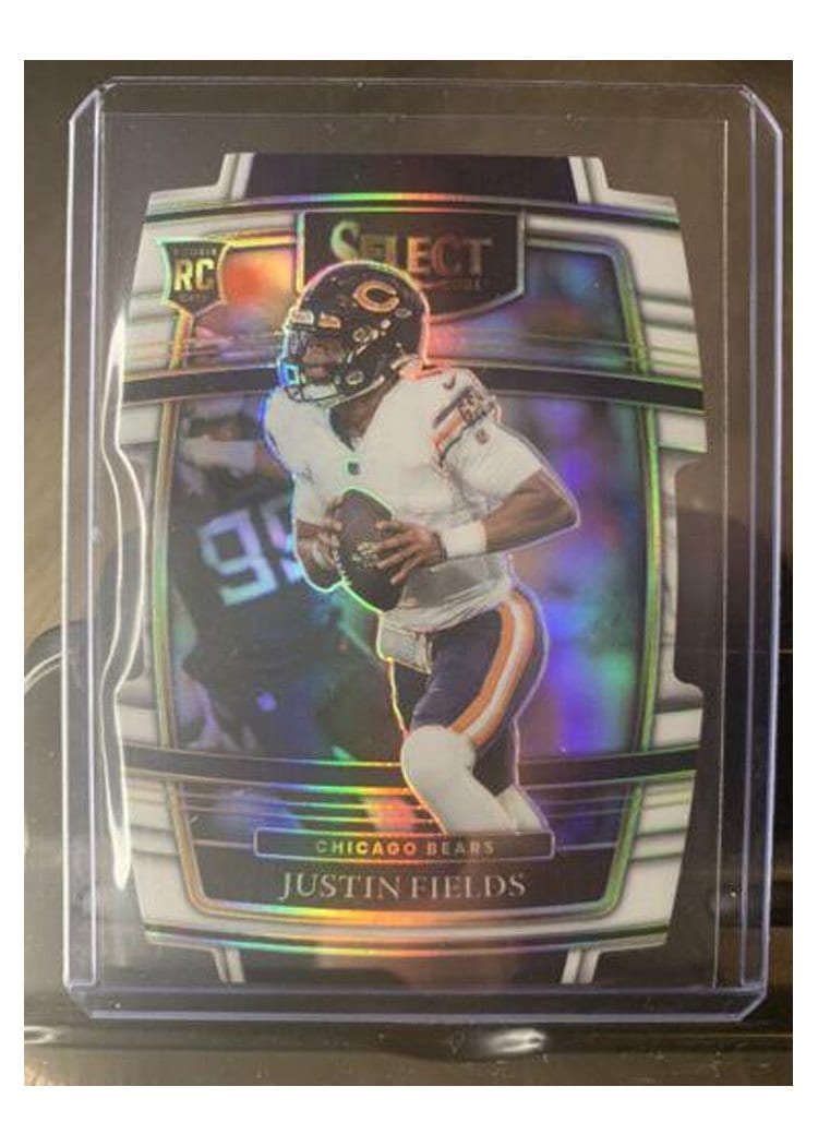 2021 Panini Select Base Set Justin Fields #50 card